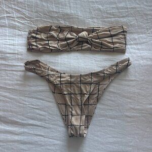 Stone Fox Swim Bikini set Womens S